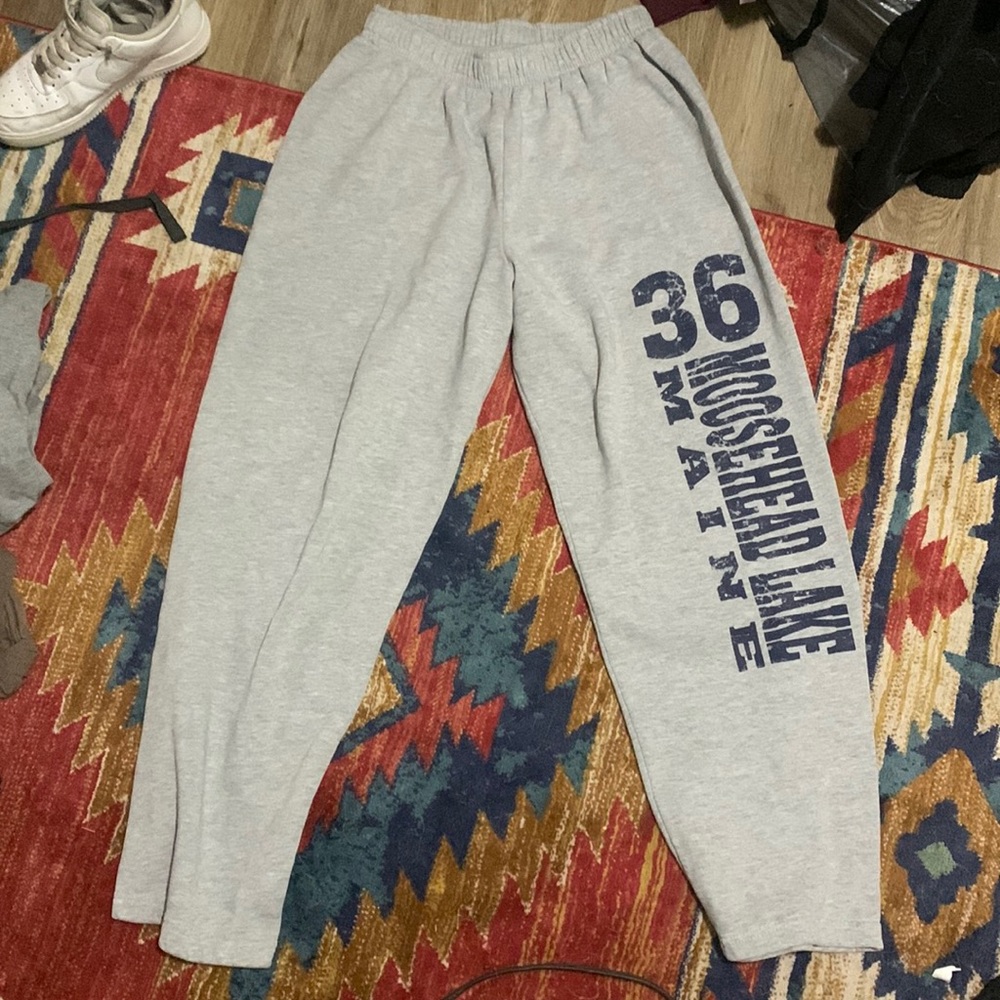 Grey cheer sweatpants